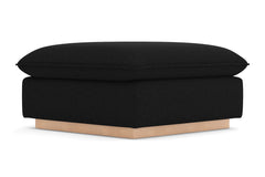 Olivia Ottoman :: Leg Finish: Natural / Size: 35x35