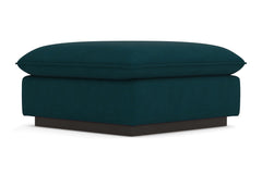 Olivia Ottoman :: Leg Finish: Espresso / Size: 35x35