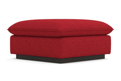 Olivia Ottoman :: Leg Finish: Espresso / Size: 35x35
