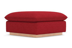 Olivia Ottoman :: Leg Finish: Natural / Size: 35x35