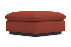 Olivia Ottoman :: Leg Finish: Espresso / Size: 35x35