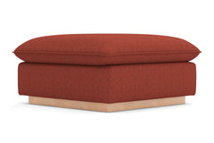 Olivia Ottoman :: Leg Finish: Natural / Size: 35x35