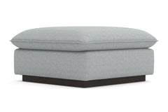 Olivia Ottoman :: Leg Finish: Espresso / Size: 35x35