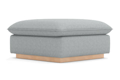 Olivia Ottoman :: Leg Finish: Natural / Size: 35x35