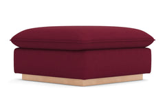 Olivia Ottoman :: Leg Finish: Natural / Size: 35x35
