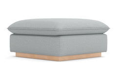 Olivia Ottoman :: Leg Finish: Natural / Size: 35x35