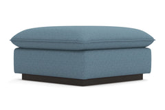 Olivia Ottoman :: Leg Finish: Espresso / Size: 35x35