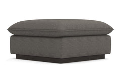 Olivia Ottoman :: Leg Finish: Espresso / Size: 35x35