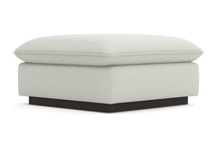 Olivia Ottoman :: Leg Finish: Espresso / Size: 35x35
