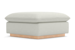 Olivia Ottoman :: Leg Finish: Natural / Size: 35x35