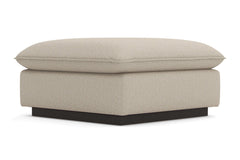Olivia Ottoman :: Leg Finish: Espresso / Size: 35x35