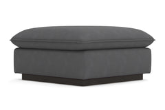 Olivia Ottoman :: Leg Finish: Espresso / Size: 35x35