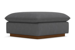 Olivia Ottoman :: Leg Finish: Pecan / Size: 35x35