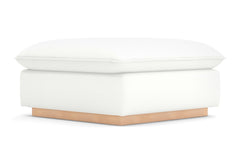 Olivia Ottoman :: Leg Finish: Natural / Size: 35x35