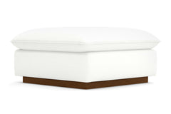 Olivia Ottoman :: Leg Finish: Pecan / Size: 35x35