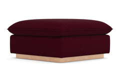 Olivia Ottoman :: Leg Finish: Natural / Size: 35x35