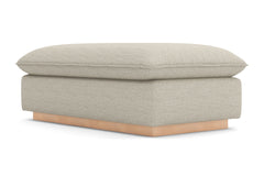 Olivia Ottoman :: Leg Finish: Natural / Size: 28x48