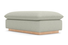Olivia Ottoman :: Leg Finish: Natural / Size: 28x48