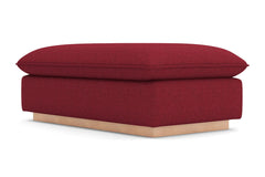 Olivia Ottoman :: Leg Finish: Natural / Size: 28x48