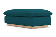 Olivia Ottoman :: Leg Finish: Natural / Size: 28x48