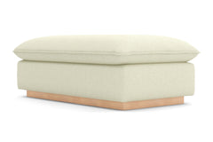 Olivia Ottoman :: Leg Finish: Natural / Size: 28x48