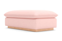 Olivia Ottoman :: Leg Finish: Natural / Size: 28x48