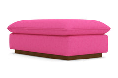 Olivia Ottoman :: Leg Finish: Pecan / Size: 28x48