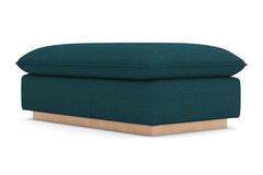 Olivia Ottoman :: Leg Finish: Natural / Size: 28x48