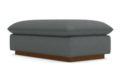 Olivia Ottoman :: Leg Finish: Pecan / Size: 28x48