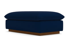 Olivia Ottoman :: Leg Finish: Pecan / Size: 28x48