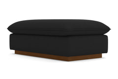 Olivia Ottoman :: Leg Finish: Pecan / Size: 28x48