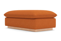 Olivia Ottoman :: Leg Finish: Natural / Size: 28x48