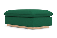 Olivia Ottoman :: Leg Finish: Natural / Size: 28x48