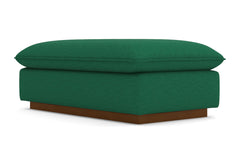 Olivia Ottoman :: Leg Finish: Pecan / Size: 28x48