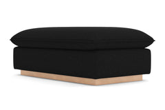 Olivia Ottoman :: Leg Finish: Natural / Size: 28x48