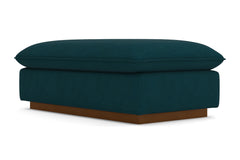 Olivia Ottoman :: Leg Finish: Pecan / Size: 28x48