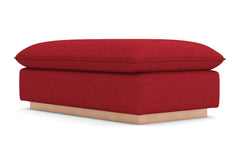 Olivia Ottoman :: Leg Finish: Natural / Size: 28x48