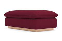 Olivia Ottoman :: Leg Finish: Natural / Size: 28x48