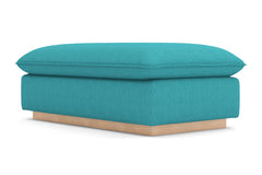 Olivia Ottoman :: Leg Finish: Natural / Size: 28x48