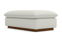 Olivia Ottoman :: Leg Finish: Pecan / Size: 28x48