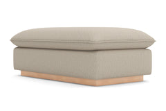 Olivia Ottoman :: Leg Finish: Natural / Size: 28x48
