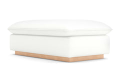 Olivia Ottoman :: Leg Finish: Natural / Size: 28x48