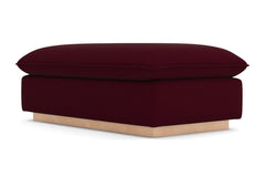 Olivia Ottoman :: Leg Finish: Natural / Size: 28x48
