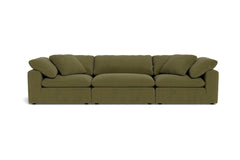 Westover 3pc Sectonal Sofa :: Leg Finish: Espresso