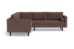 Sadie 3pc Sectional Sofa :: Leg Finish: Espresso