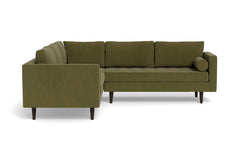 Sadie 3pc Sectional Sofa :: Leg Finish: Espresso