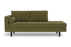 Sadie Sofa Lounger :: Leg Finish: Espresso / Configuration: LAF - Left Arm Facing