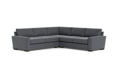 Maverick 3pc Sectional Sofa :: Leg Finish: Espresso