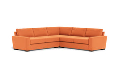 Maverick 3pc Sectional Sofa :: Leg Finish: Espresso