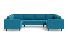Sadie 5pc Sectional Sofa :: Leg Finish: Espresso